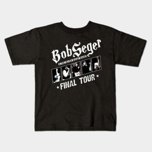 Special Bob the legend rock and Roll american Seger Final Tour Kids T-Shirt